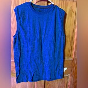 Fruit of the Loom Men's Blue Tank Top